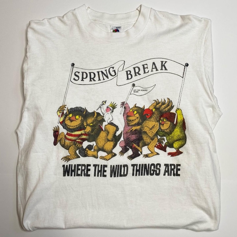 90s 'Where The While Things Are' Spring Break Tee